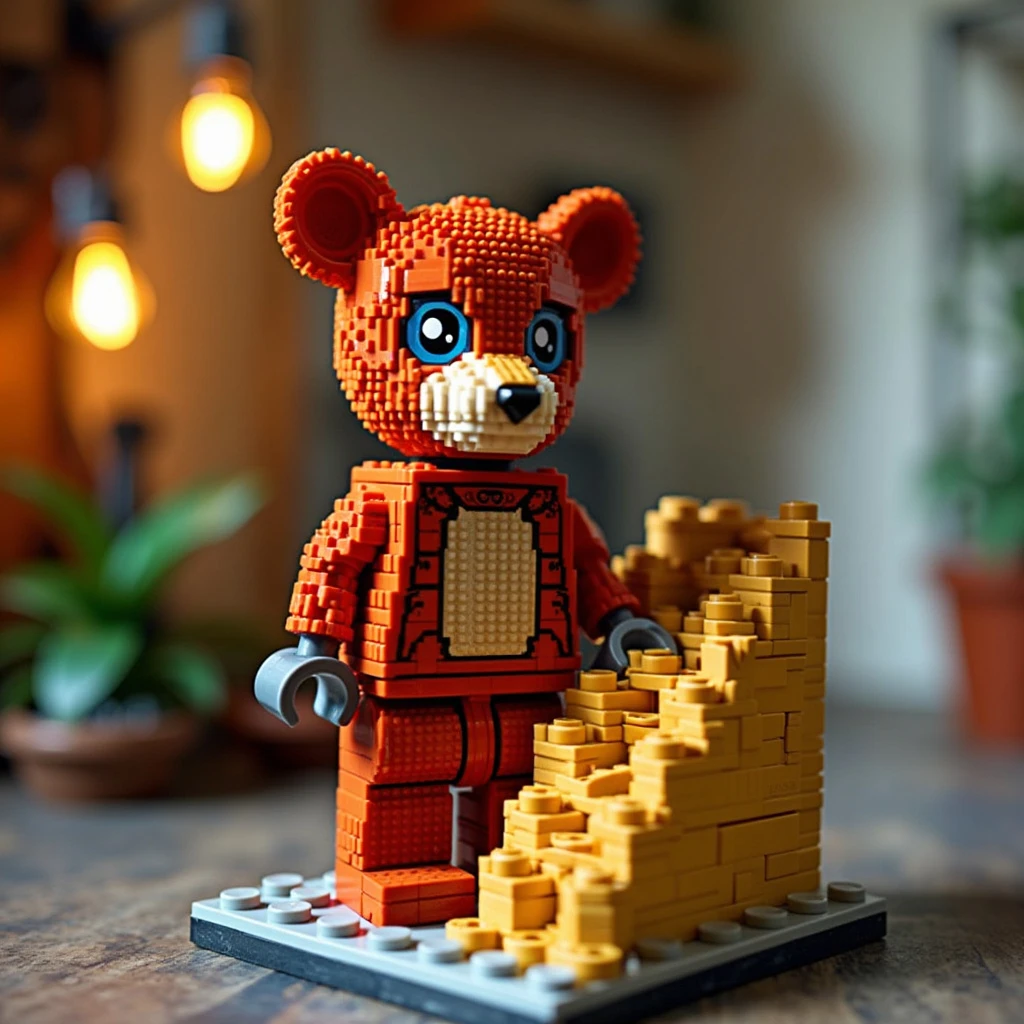 Bearbrick Lego 100% 