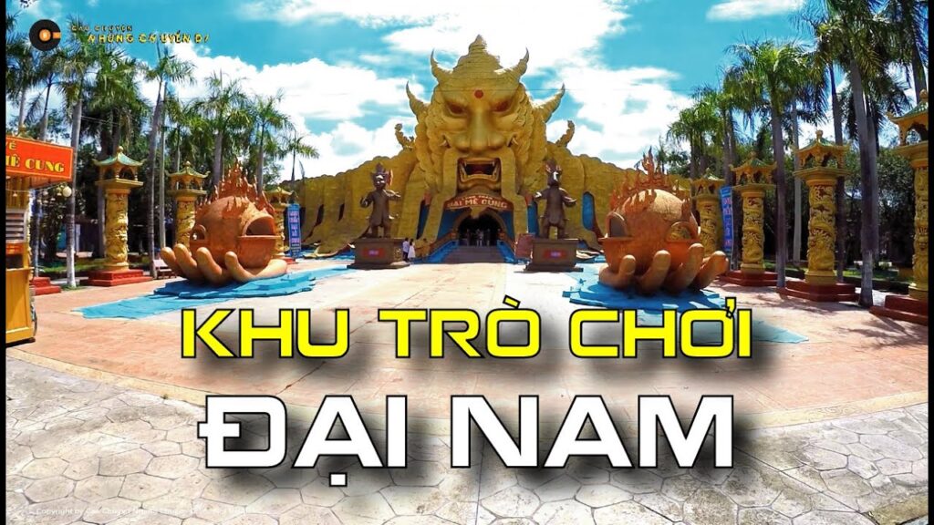 Tổng quan một góc trong khu trò chơi Đại Nam