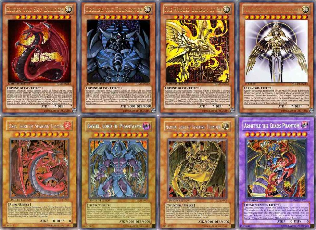 Chức năng các loại thẻ bài Yugioh